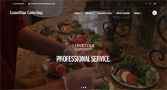 Desktop Screenshot of lonestarcateringonline.com